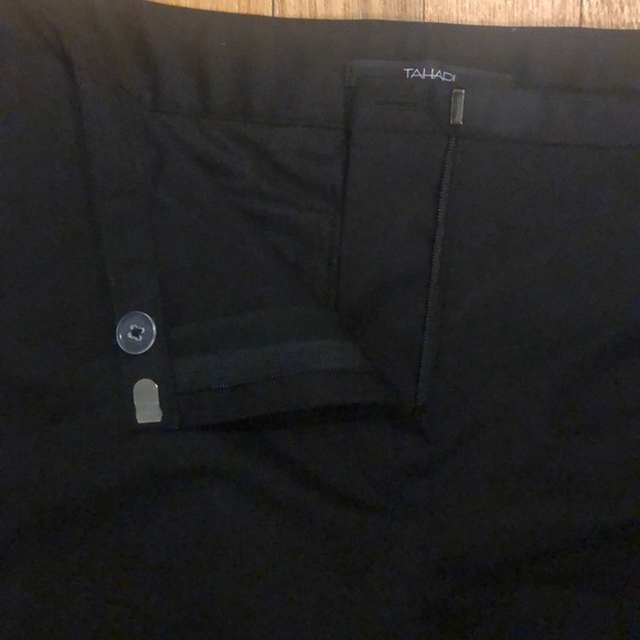 Elie Tahari Black Dress Pants - Picture 3 of 4